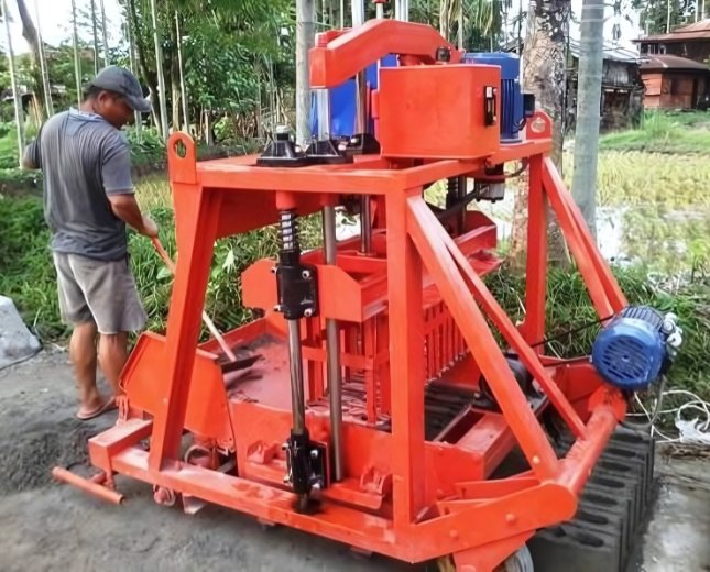 Egg Laying Block Making Machine